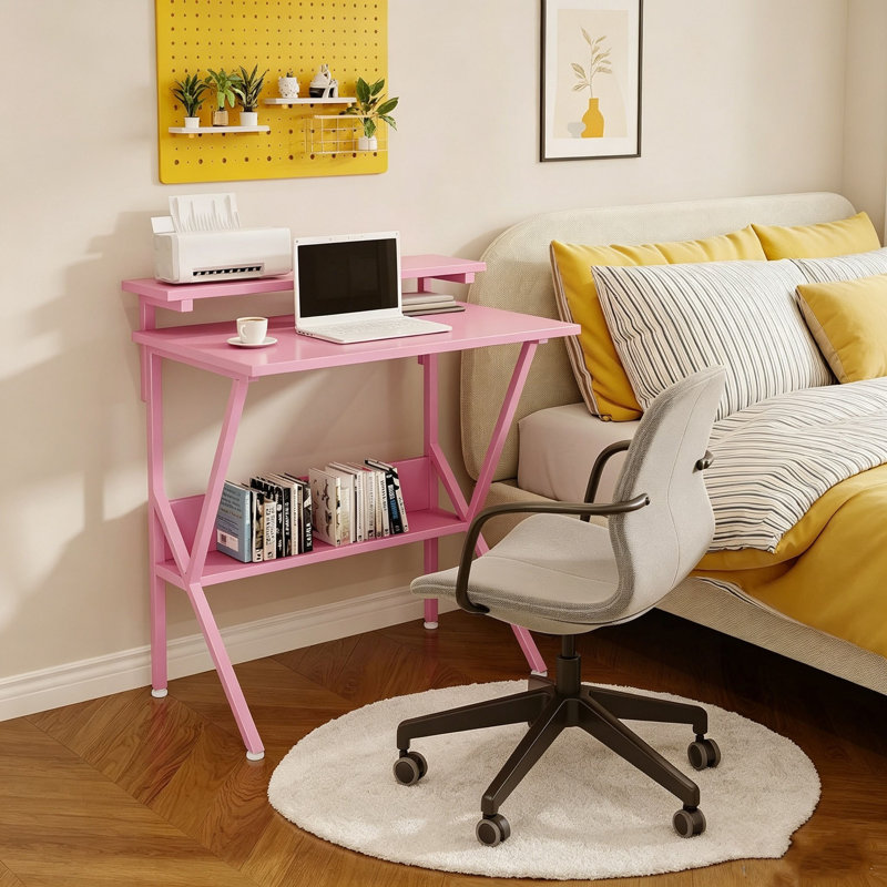 MDF Steel Computer Desk