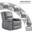 Fauteuil inclinable électrique avec massage et chaleur-1155117505
