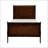 Panel Sleigh Bed Crafted from for Bedroom, Offering Comfortable Rest and a Relaxing Retreat-1000973719-1000973718