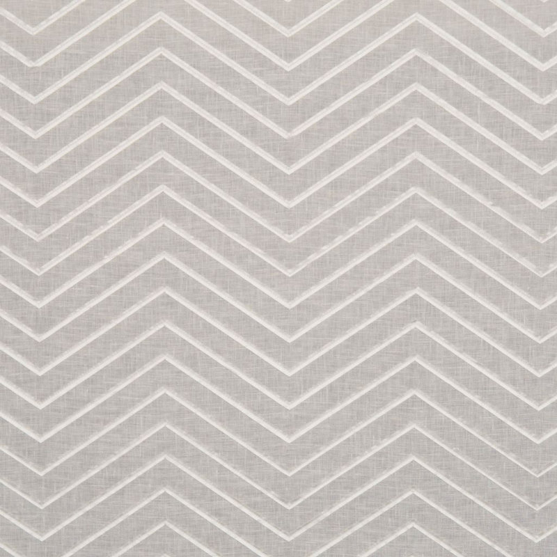 Allure Chevron Fabric, Ivory