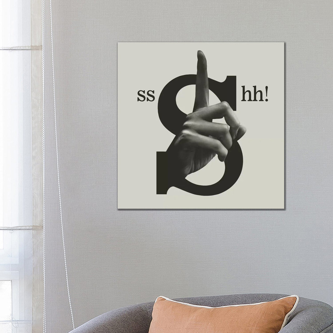 Shh by Ali Gulec - Wrapped Canvas Gallery-Wrapped Canvas Giclée