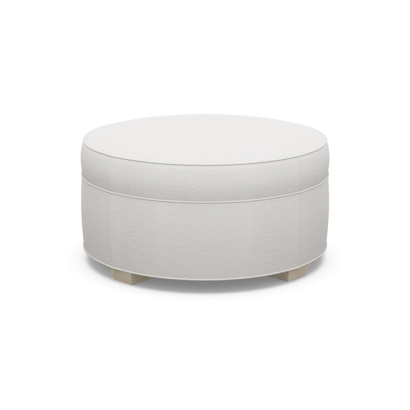 Round Ottoman, 9637-49, Sandstone