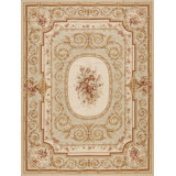 Petit Point Collection One-of-a-Kind 9.0 X 12.0 Flatweave Area Rug