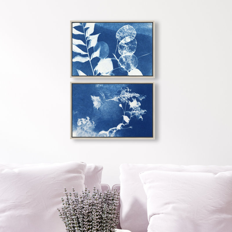 Faded Poetry Set Set by Oliver Gal, 16"H x 11"W, Silver Floater Frame