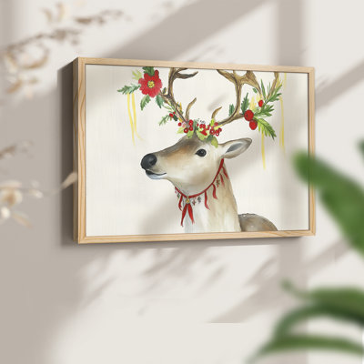 Chirstmas Art-XLVII -Framed Print - Restickable