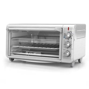 Black + Decker 4-Slice Toaster Oven, Easy Controls, Stainless Steel,  TO1760SS & Reviews