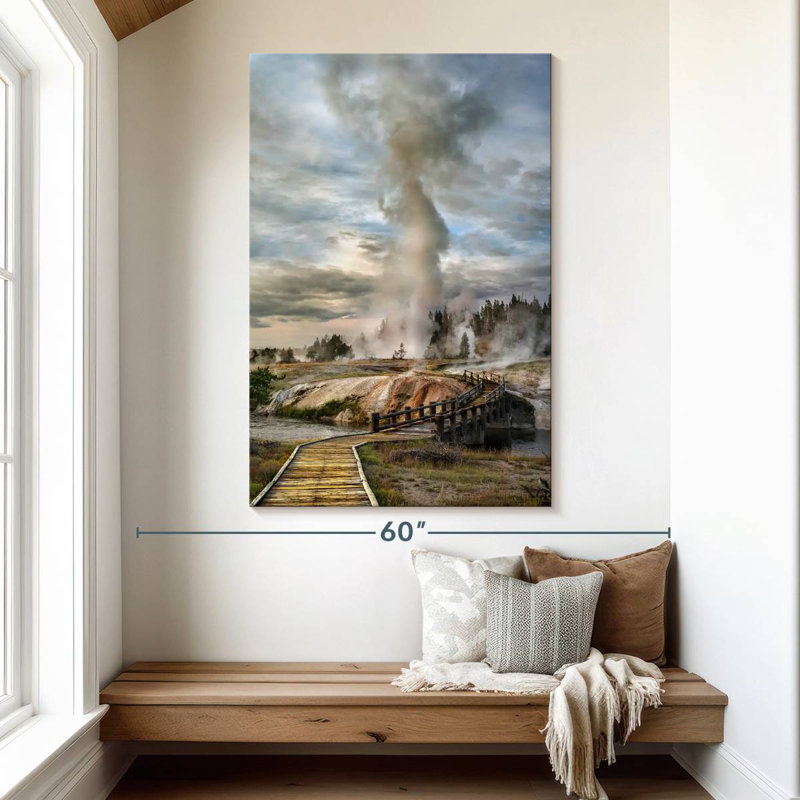Alvord Old Faithful Eruption, H 51 po x l 34 po