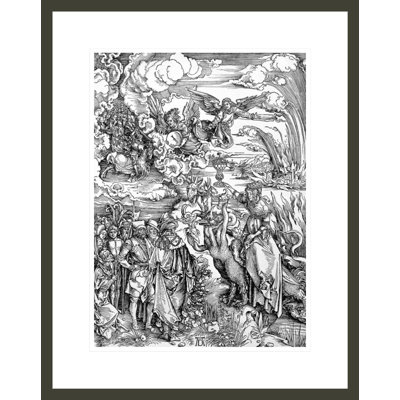 «The Babylian Whore from the 'Apocalypse» ou «The Revelations of St. John the Divine» par Albrecht Dürer, impression giclée sur cadre