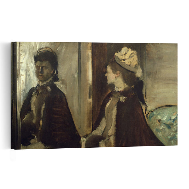 Madame Jeantaud, portrait abstrait impressionniste contemporain (vers 1875), estampe murale., H 24 po x l 36 po
