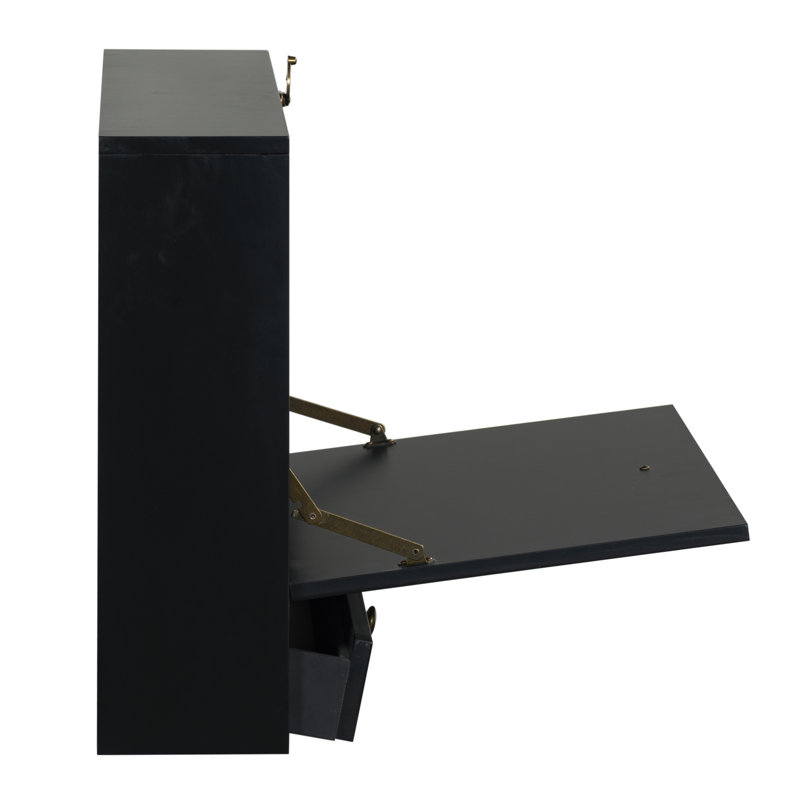 Camus Floating Desk, Black