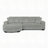 L-Shaped Modular Convertible Sofa-562308932