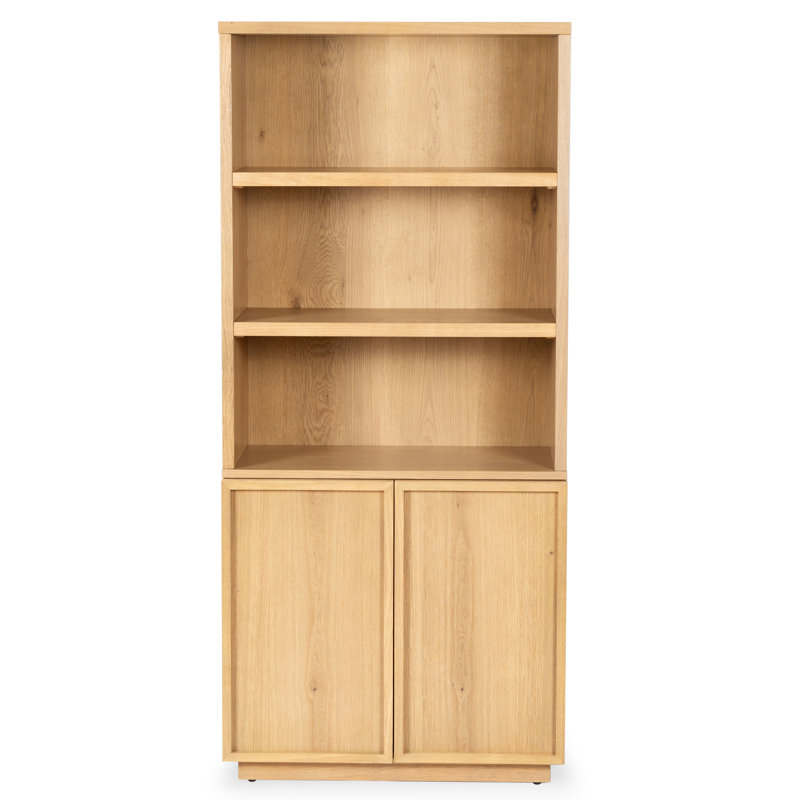 Hudson Storage Bookcase, Natural