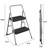 2-Step Steel Lightweight Folding Step Stool