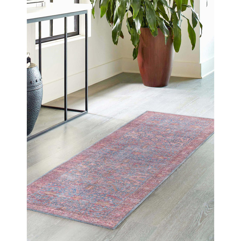 Hazeltine Chenille Oriental Indoor Rug, Runner 2' x 10'