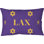 Coussin intérieur / extérieur doré / mauve LA Colors Gold 25 po x 18 po