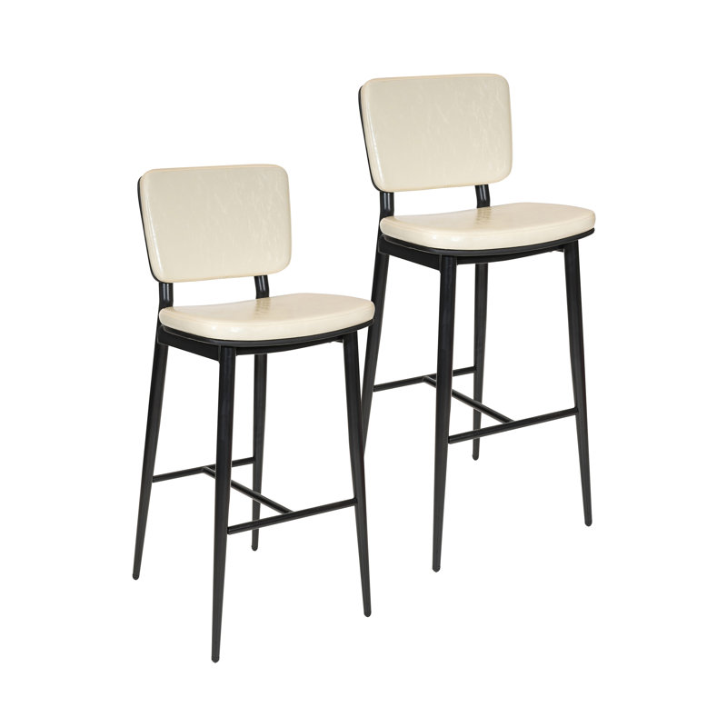 Tabourets de bar Mori, Crème