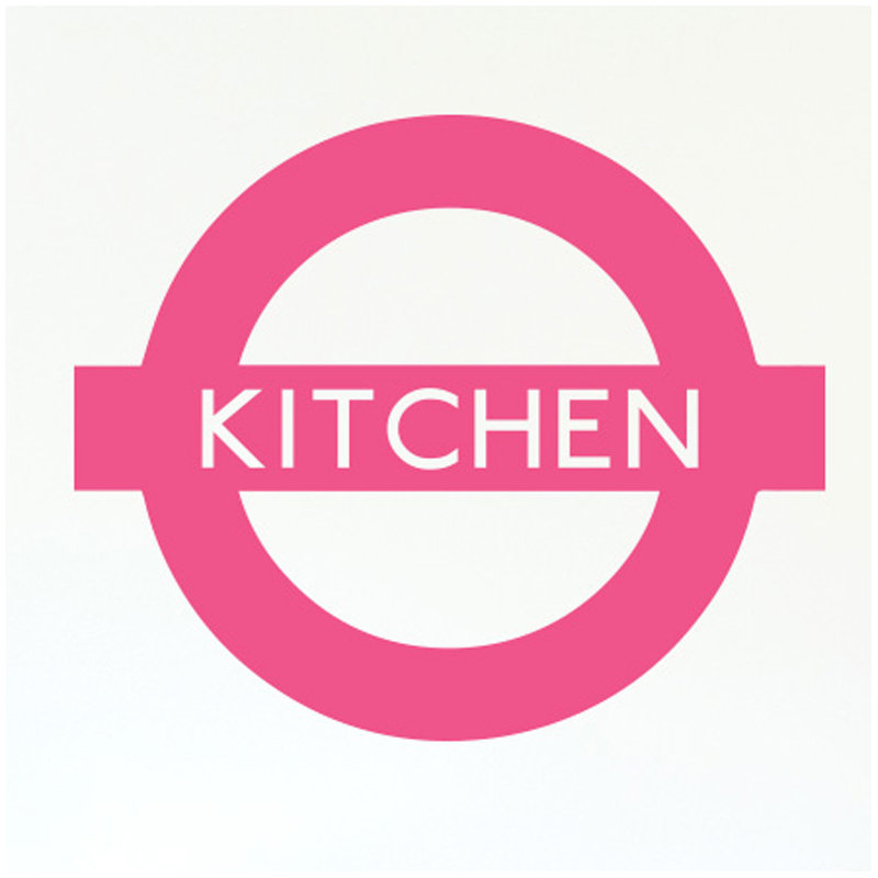 Wall Decal, Pink, Large