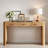52.02" Rustic Console Table with Curved Corners for Safety, Entryway Table with Drawers, Sturdy Sofa Table for Hallway & Living Room-119838318