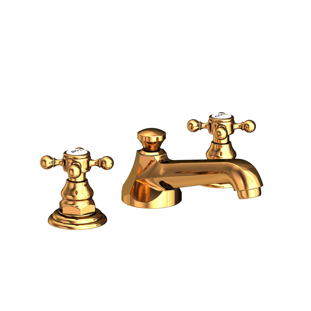 Astor Widespread Bathroom Faucet with Drain Assembly Newport Brass 