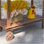 Table de travail en bois Outsunny avec table de travail en bois 36 po