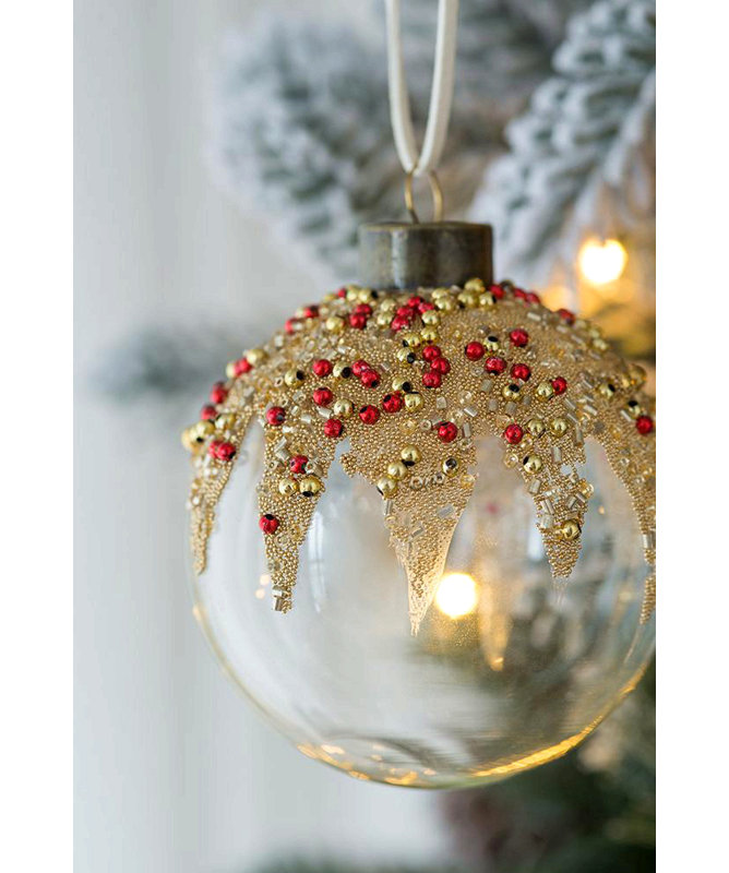 Boules de Noël, boules de Noël suspendues en verre pour décorations de fêtes