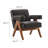Lyra Fabric Armchair in Dark Gray Fabric-1927843125