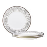 Noritake Summit Set Of 4 Salad Plates, 8-1/4"