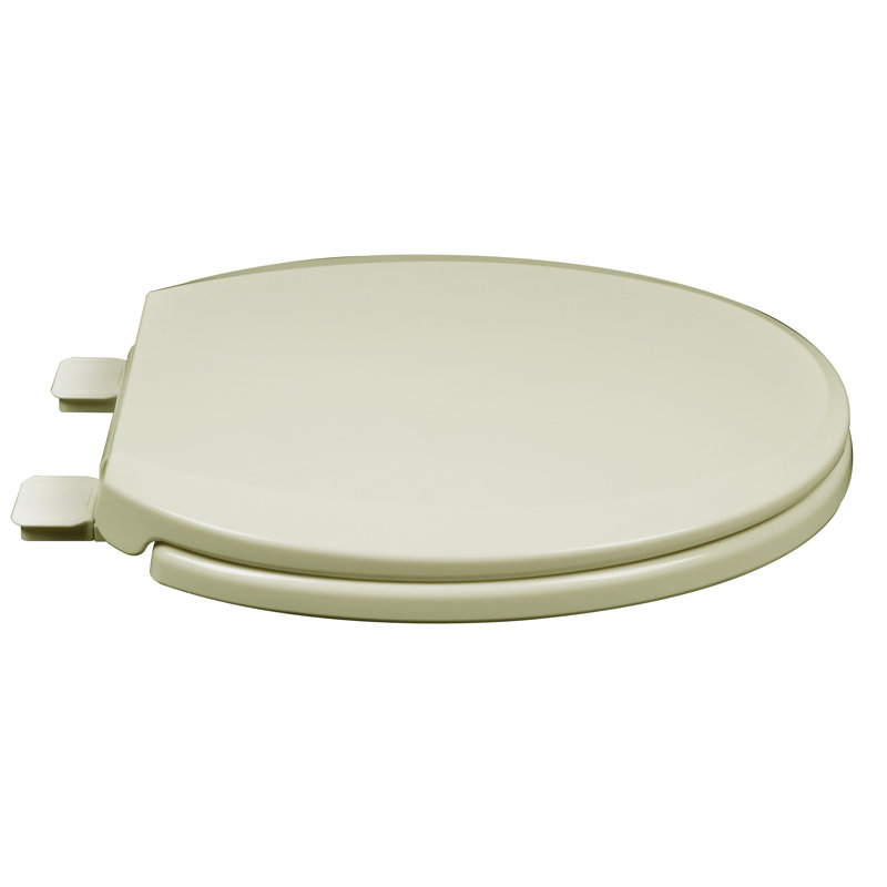 Round Toilet Seat and Lid, Bone