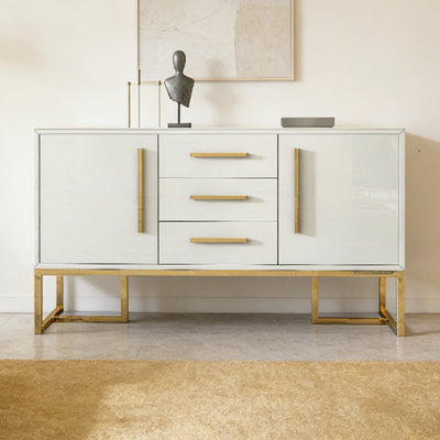 Luxury-Style Storage Side Cabinet