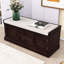 Storage Bench with 2 Drawers, 2 Cabinets and Removable Cushion for Entryway-35292925