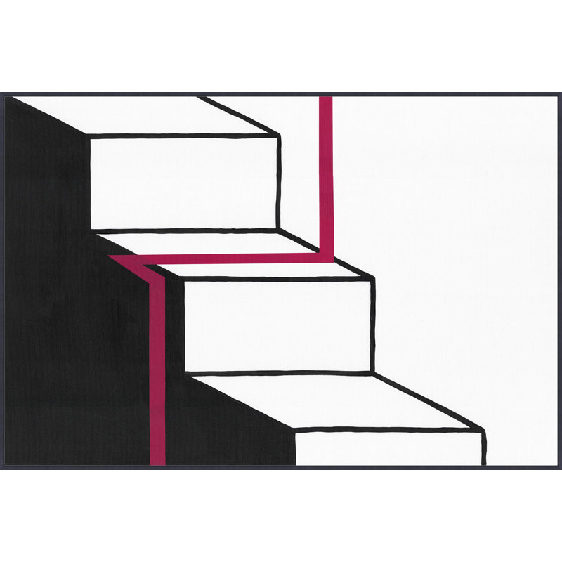 Stepping Lines 1 Print by Mat Sanders