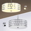 Luminaire suspendu tambour 3 lumières Davalyn