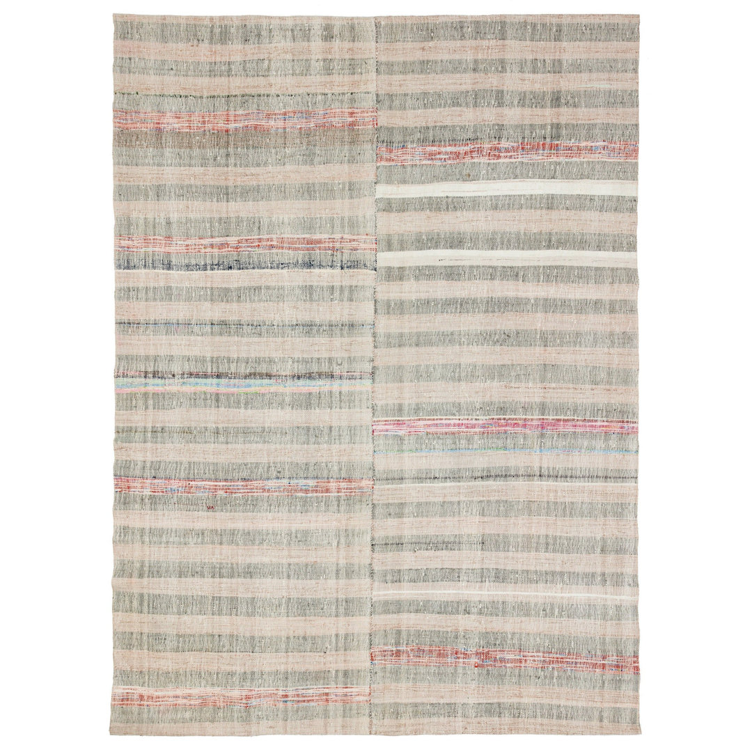 Square Adelya Hand Knotted Area Rug