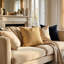 Coussin de luxe texturé brun-roux Ebony-1958751026-1958751038