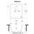 Ruvati 15 x 17 inch Granite Composite Quartz Undermount Single Bowl Wet Bar Prep Sink - Arctic White Matte --94008044