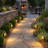 Solar Path Lights, Adjustable 2-in-1 Wall/Ground Light