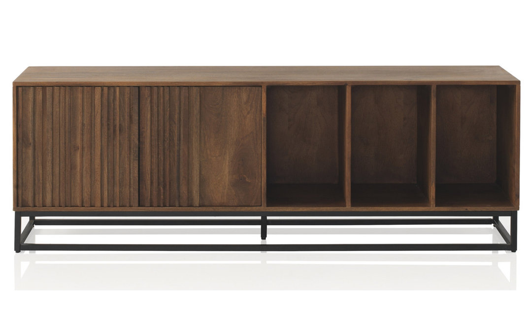 Sideboard Ailla aus Massivholz 170 cm