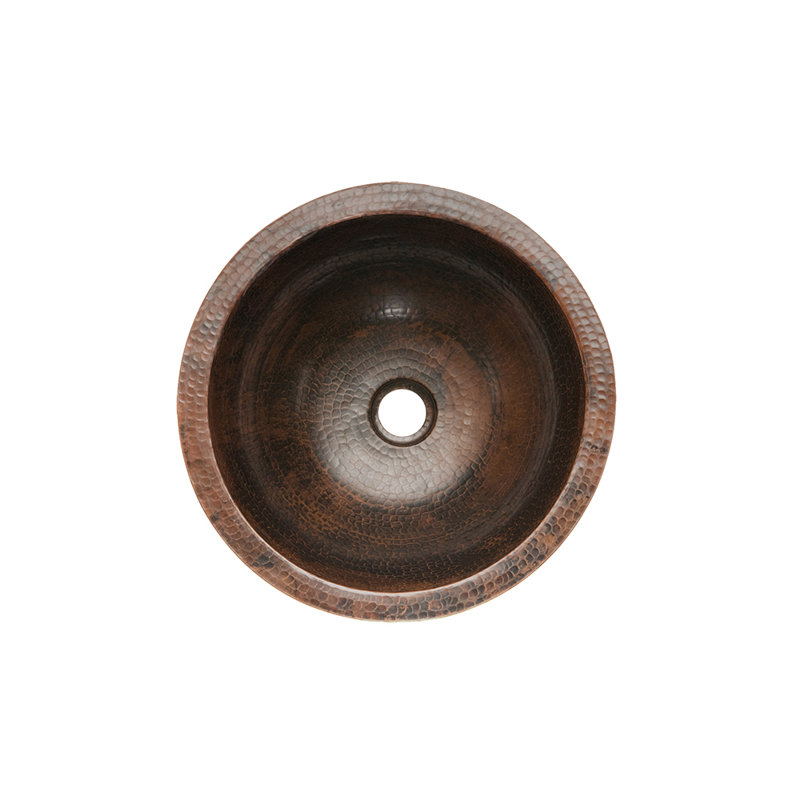 Premier Copper Products BSP5_LR14FDB-P Bathroom Sink And Drain Package