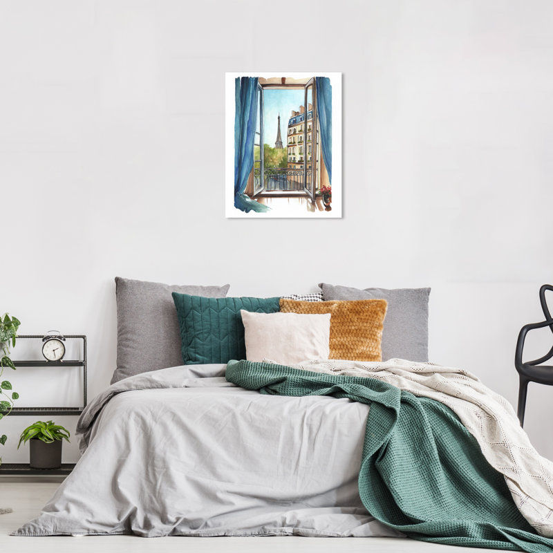 Tayzha Morning View II sur impression sur toile, H 24 po x l 16 po x P 0,8 po