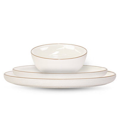 Club Kid Friendly Non Breakable Dinnerware Set, Service  for 4, 100% recycled Material
