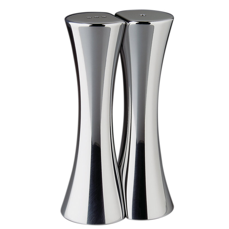 Nambe Kissing Salt & Pepper Shakers