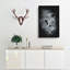 Fierce Lioness - Wrapped Canvas-56634417