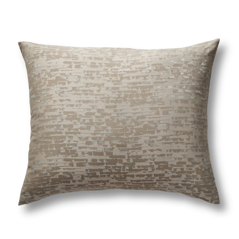 Delphi Jacquard Pillow Sham, Standard, Mist