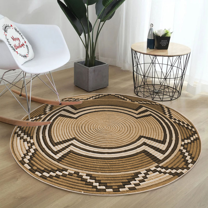 Round Noemi Area Rug, Round 180cm