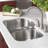Medallion Designer 32.5'' L Undermount Double Bowl Stainless Steel Kitchen Sink