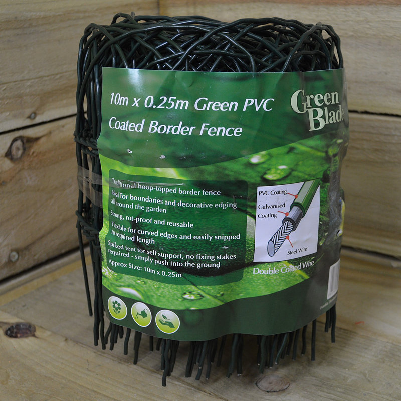 Samuel Alexander 25 cm H x 1000 cm W Border Fencing