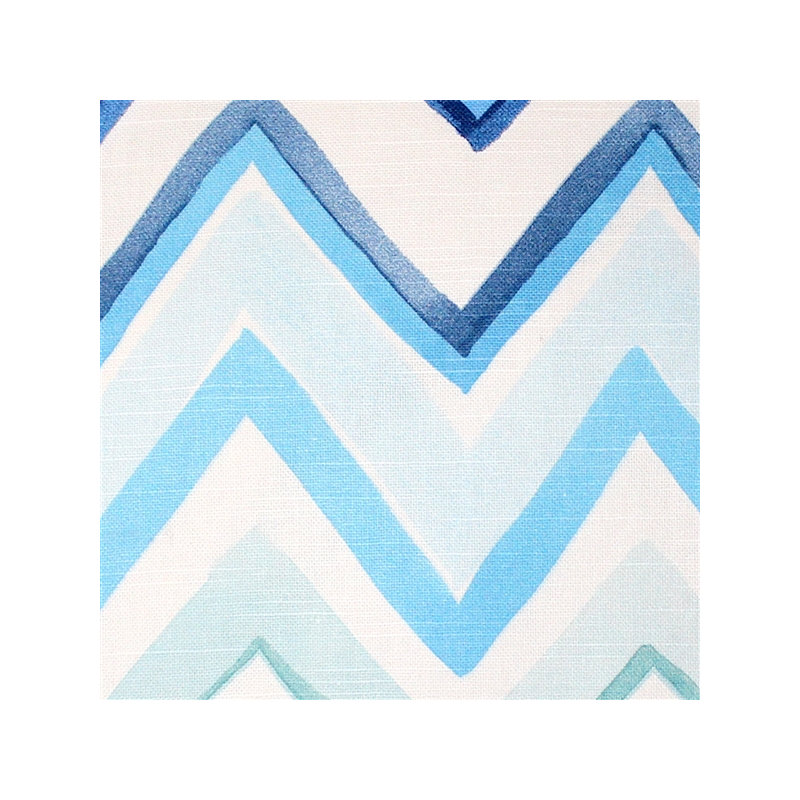 Coussin en coton Pacifico, Bleu