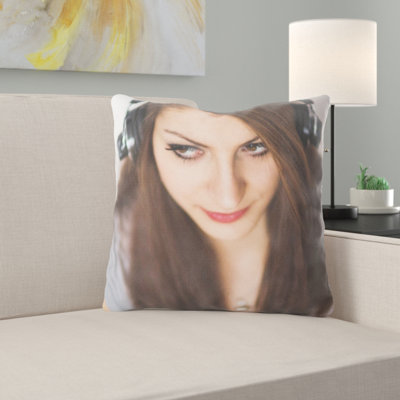 Coussin de fille fille