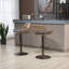 Tabourets de bar pivotants réglables avec repose-pieds pour la cuisine, ensemble de 2-1547212906