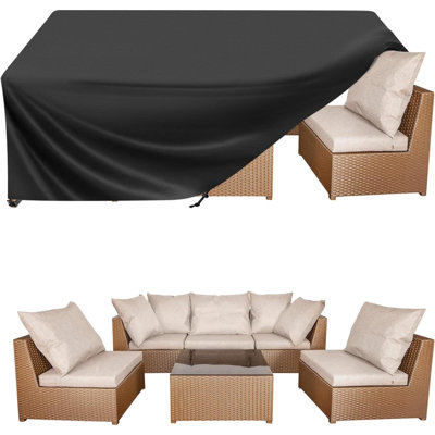 Patio Furniture Covers, Outdoor Furniture Covers Waterproof, Heavy Duty Oxford Patio Table Cover For Outdoor Table, Chair, Sofa, Desk